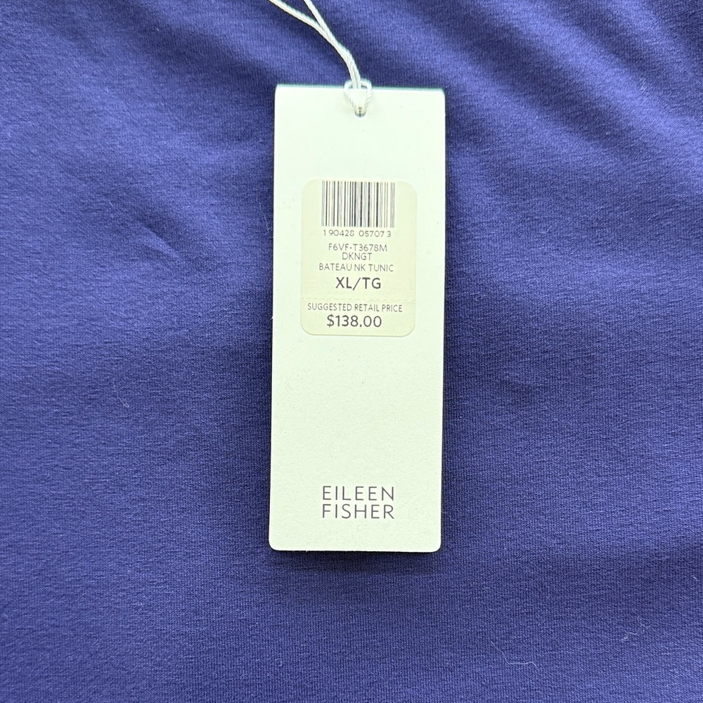 Eileen Fisher Deep Blue Tunic